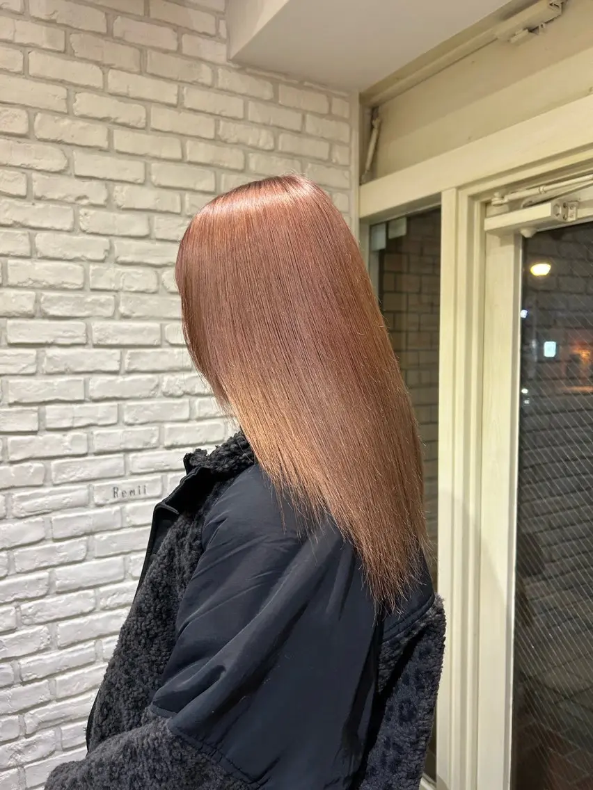 ロング ヘアカラー ︎☀️はるき︎︎☁️ ショートモデル募集のヘアスタイル