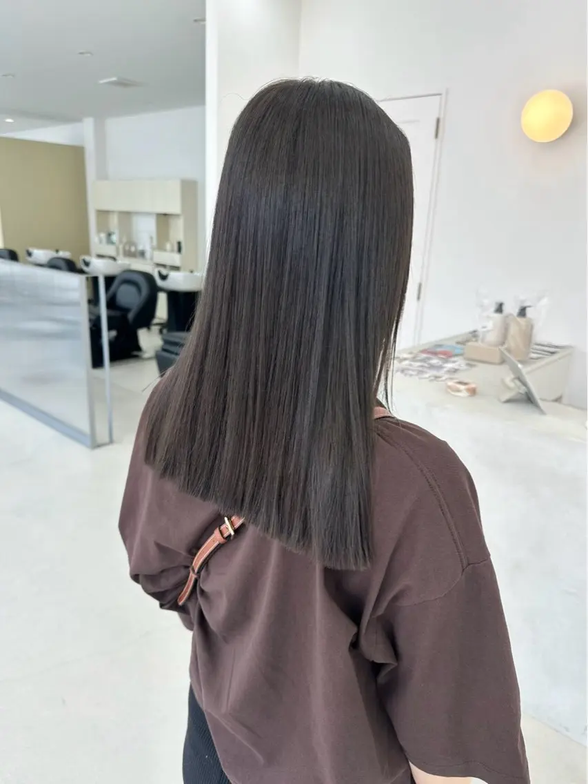 カラー ramu ／ワンカラーのヘアスタイル