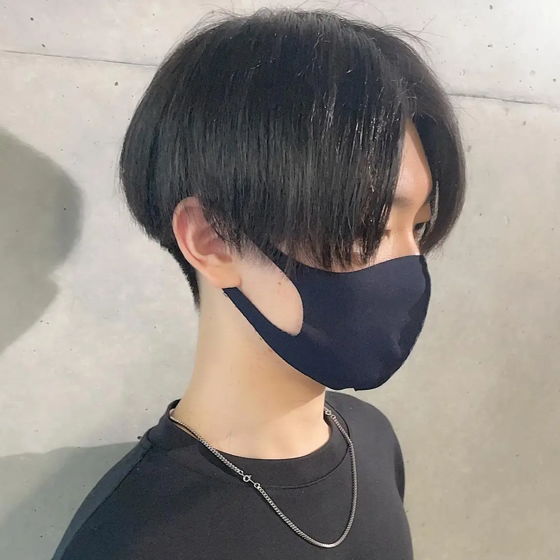 メンズ センターパート カット ヘッドスパ メンズパーマの達人 KAITOのヘアスタイル