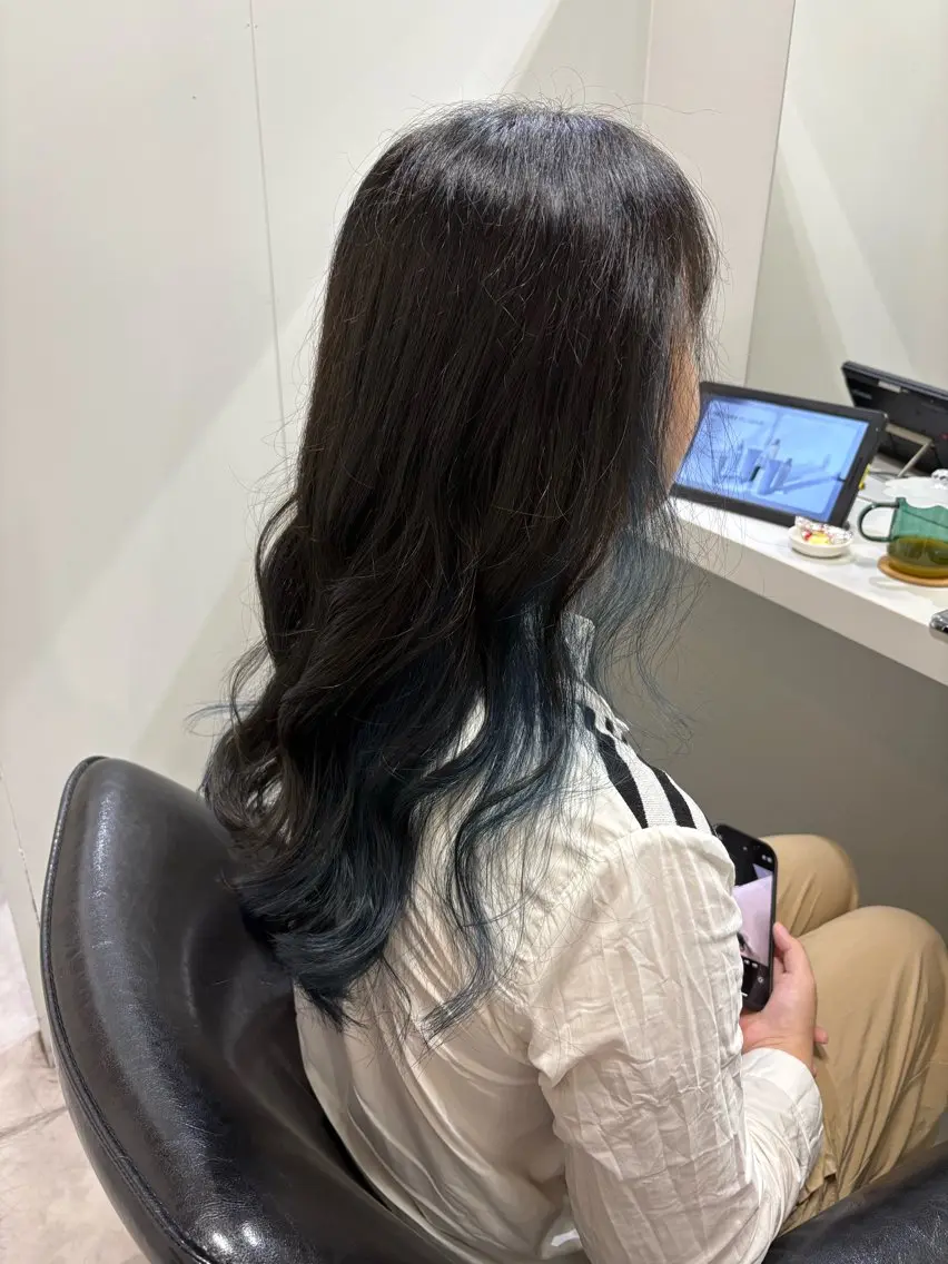 ロング tokute 中野真咲🐺のヘアスタイル