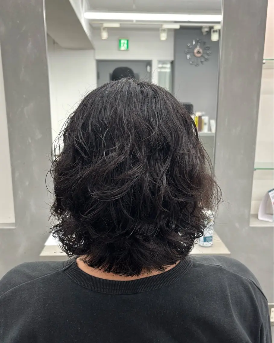 ロング パーマ メンズ メンズパーマ/ くせ毛/こーへいのヘアスタイル