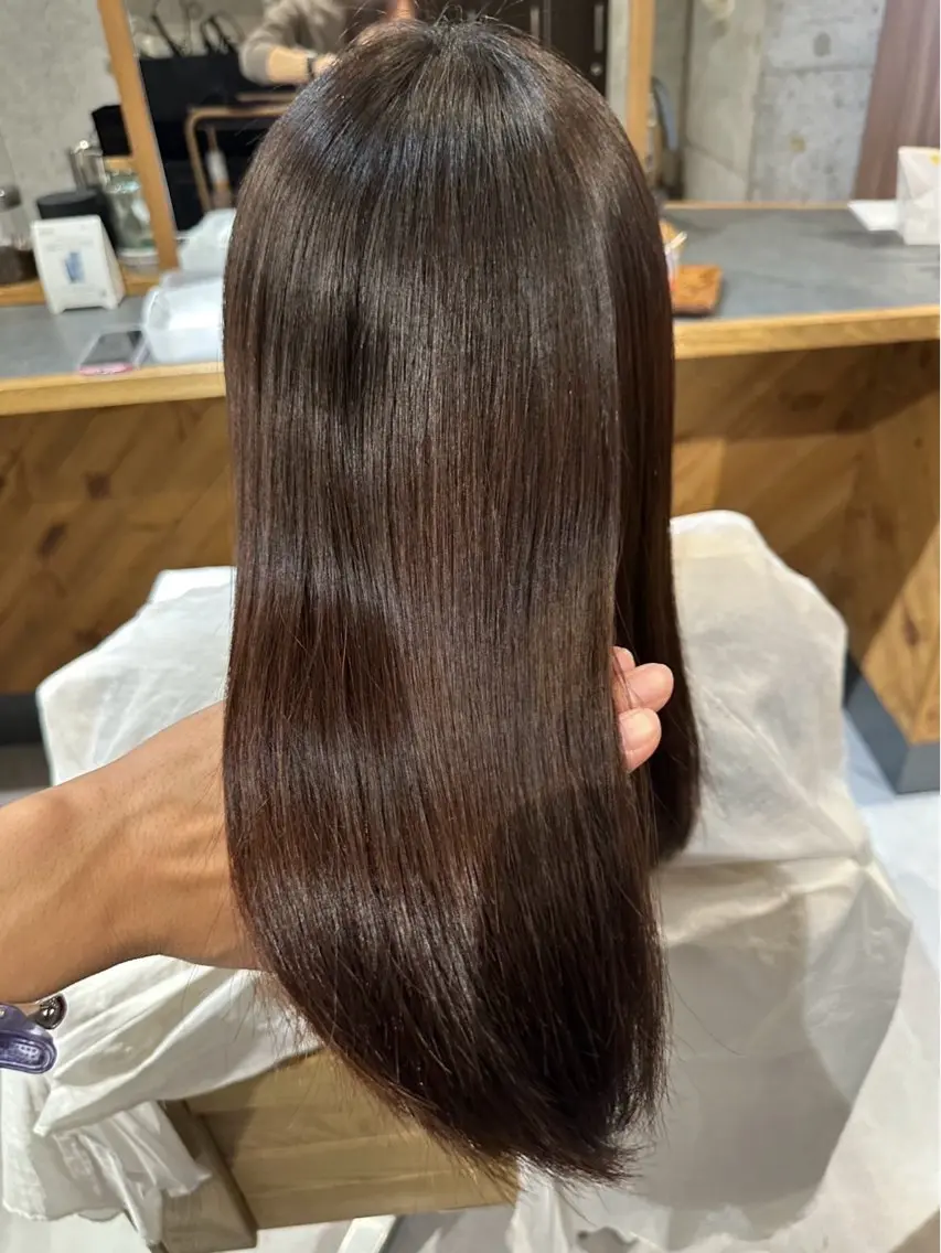 ロング SUItoFU kinaのヘアスタイル