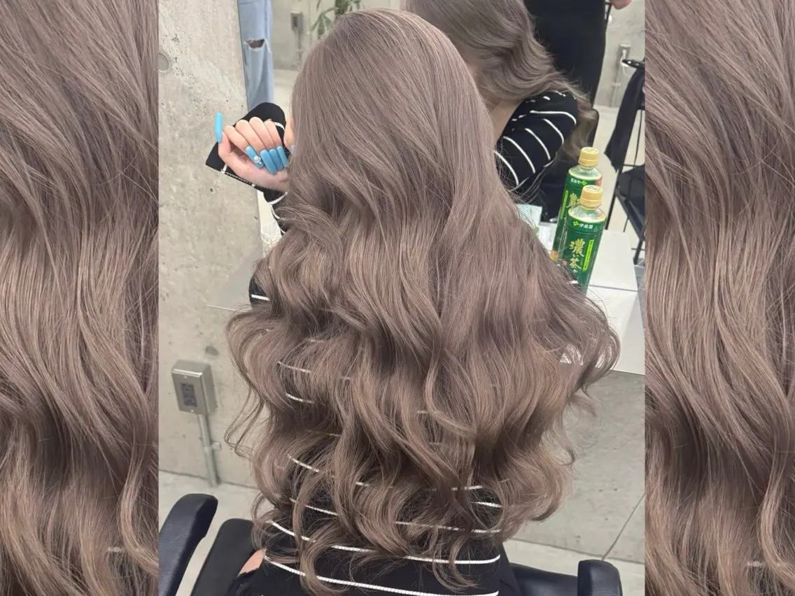 ロング カラー 齋藤 梨乃のヘアスタイル
