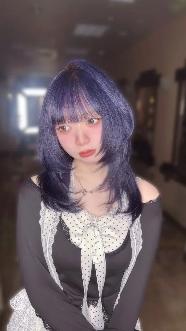 ロング ヘアカラー moremuu 舞桜🤍🫧のヘアスタイル