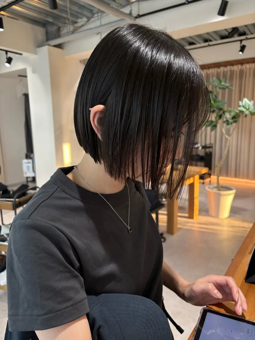 ショート ボブ 似合わせカット iroha/ n.w.h🎀のヘアスタイル