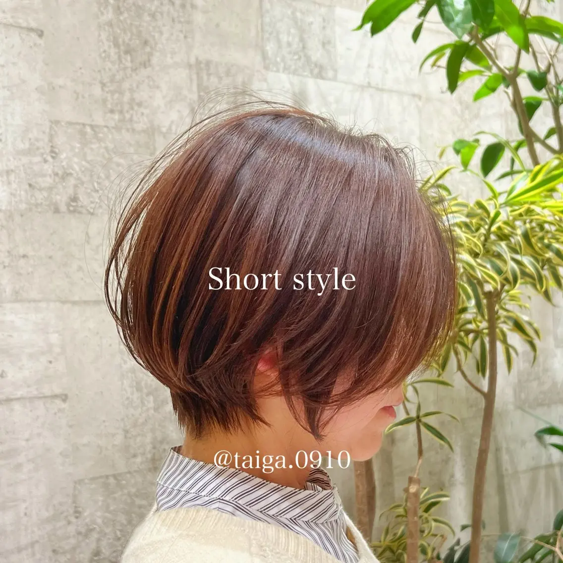 ショート カラー レディースヘア💫 加藤たいが🐯のヘアスタイル