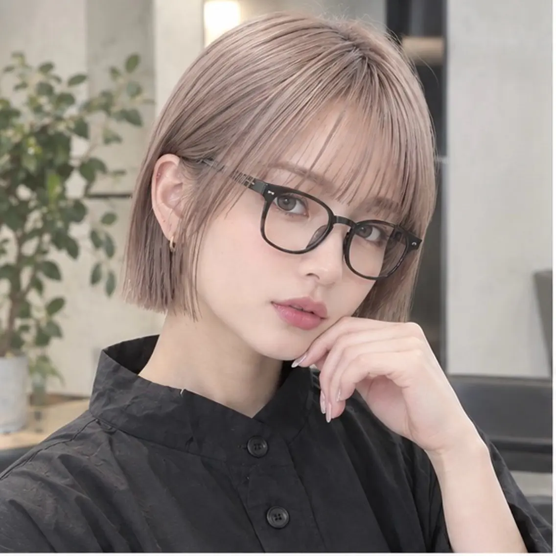 ショート カラー 菅原 大佑のヘアスタイル