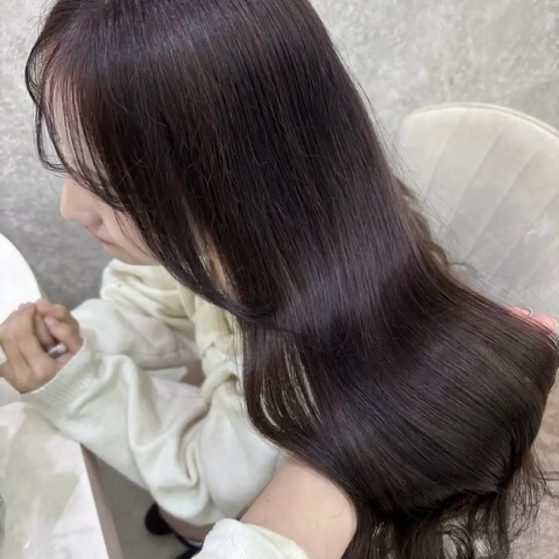 カラー ヘアカラー トリートメント 💘🪄みそら/熊谷 ワンカラー🪄💘のヘアスタイル