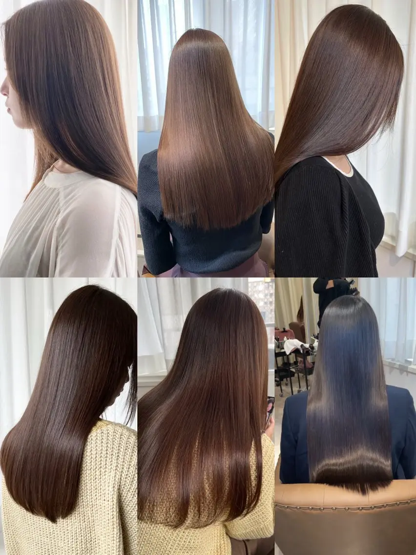 ロング カラー i'll アシスタントのヘアスタイル