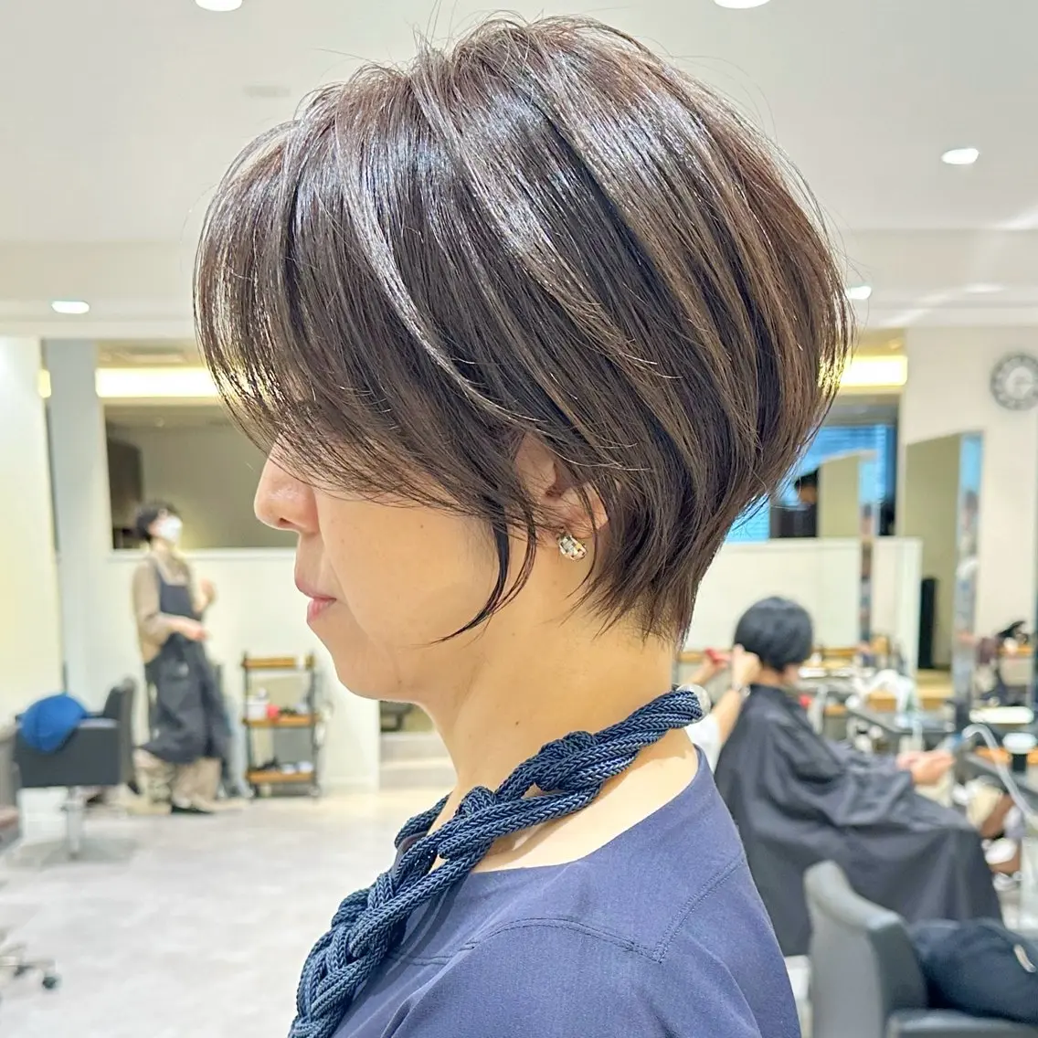 ショート ショートヘア ✨大人ショート専門 カットモデル/銀座のヘアスタイル