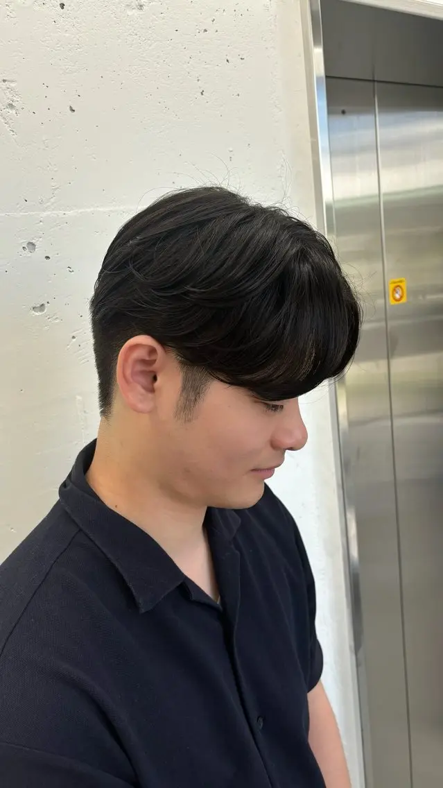 🕶メンズカット+ツヤカラー+補修トリートメント+シャンプーブロー🕶の写真