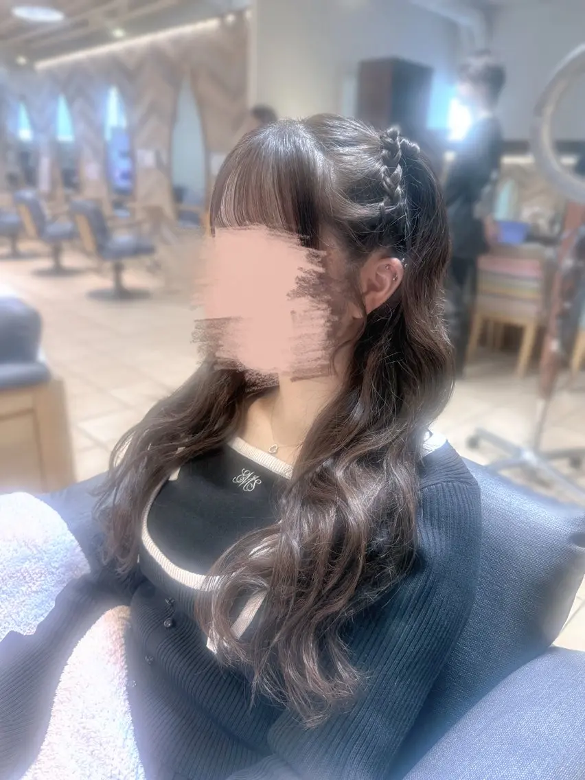 ロング ヘアセット 🎀ささき そな🎀 カットモデル/ヘアメのヘアスタイル