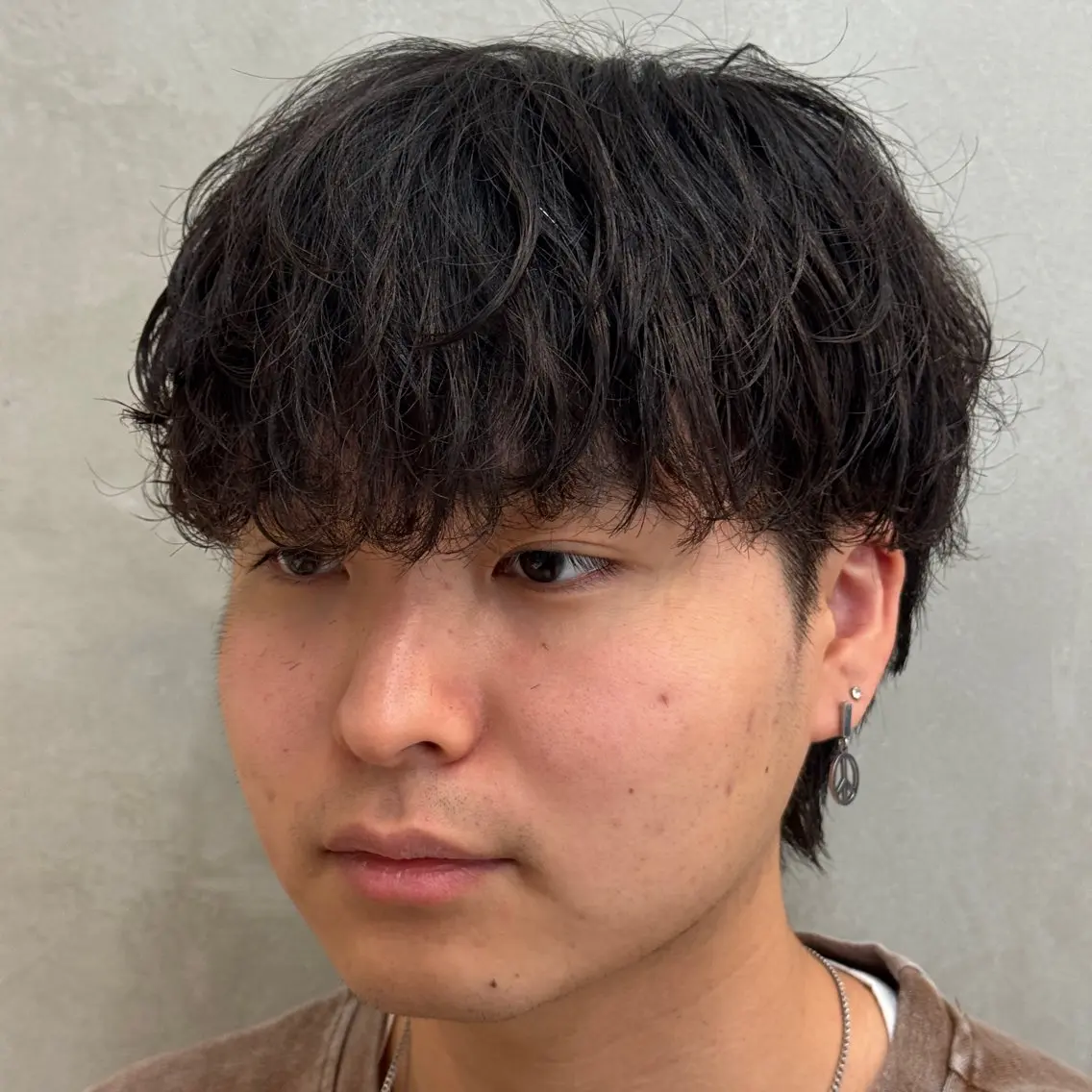 ショート パーマ メンズ カット パーマ メンズパーマ特化 【八王子】鈴木 惟人のヘアスタイル