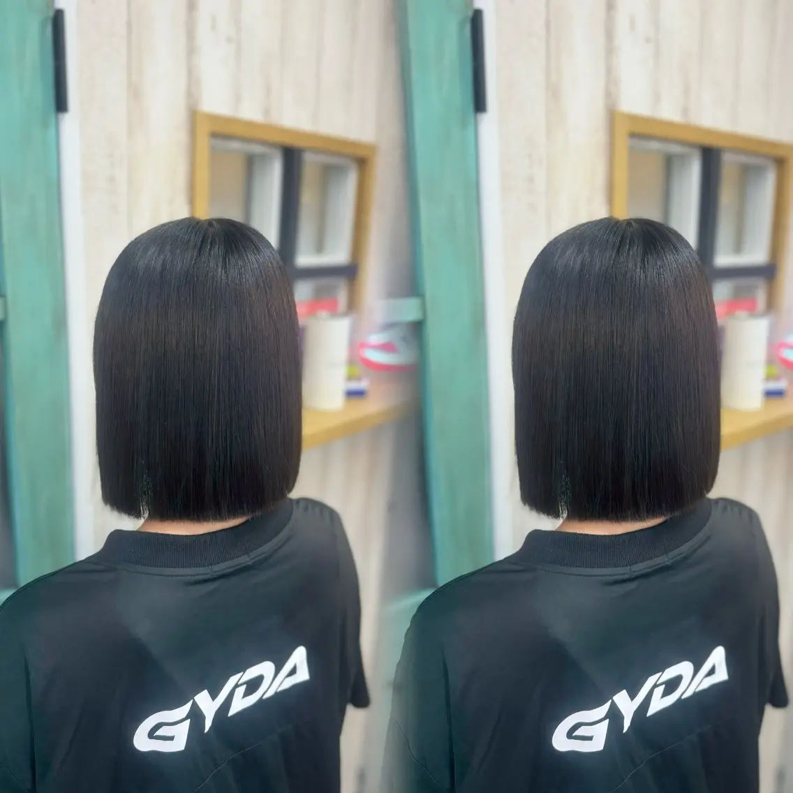 ショート カット 李里亜/ハイトーン /シールエクステのヘアスタイル