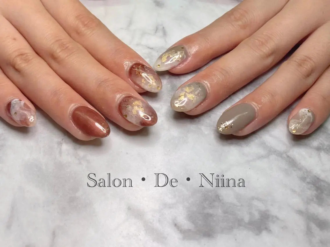 ネイル ボディビルダーSal on.DeNiinaのネイルデザイン