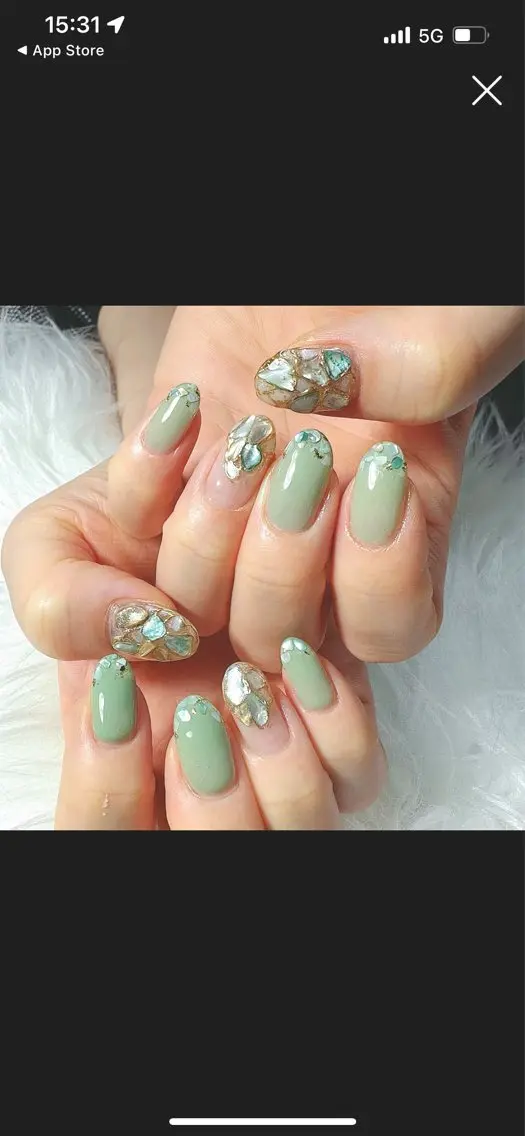 ネイル ハンドネイル OCEAN nail パラジェル 取扱い店のネイルデザイン