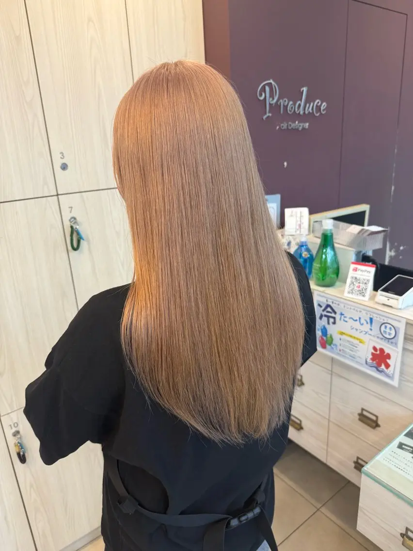 セミロング カラー ヘアカラー トリートメント どんな髪の悩みも解決 します✨田嶋俊一✨のヘアスタイル