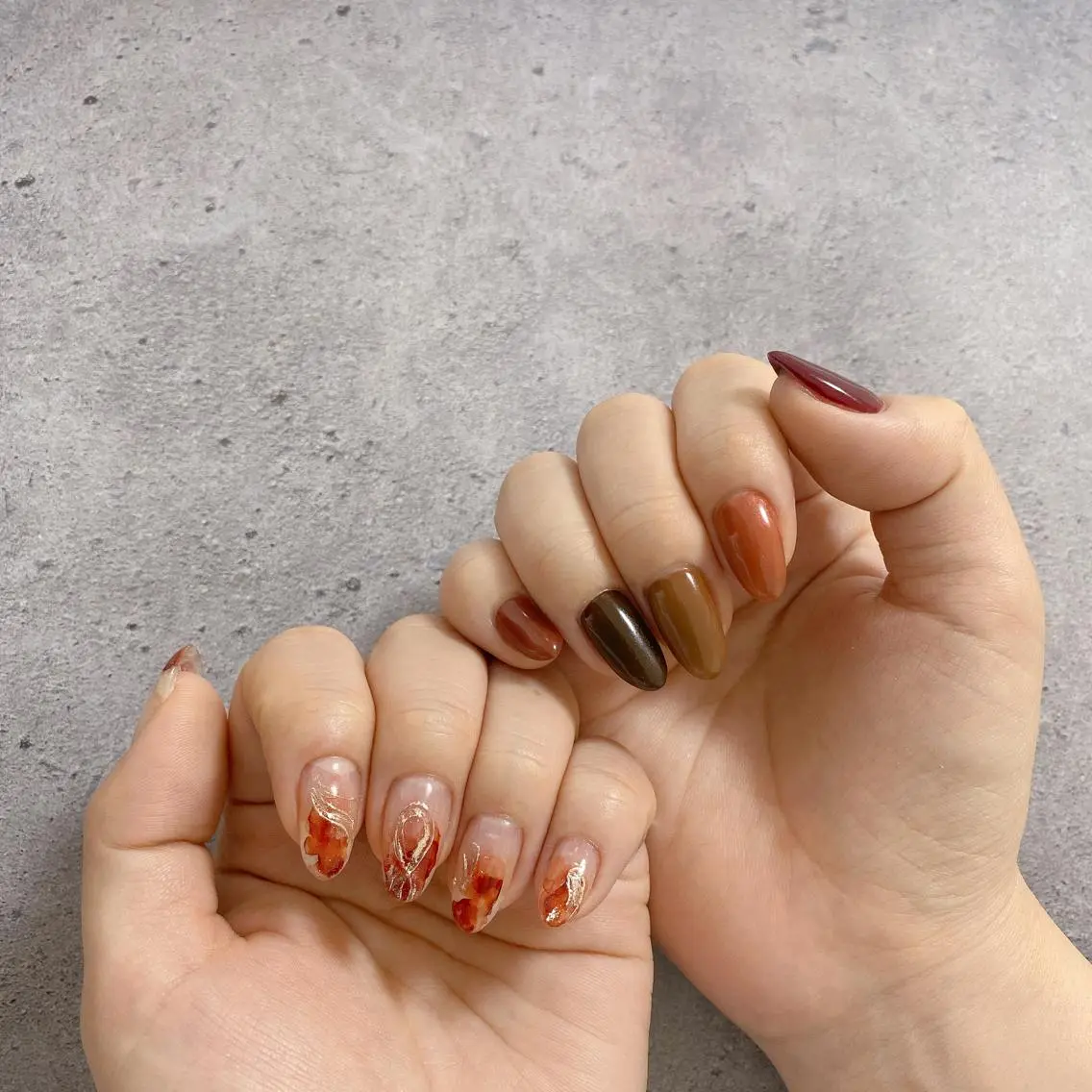 ネイル ミラーネイル SOL NAILのネイルデザイン