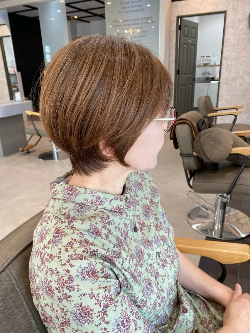 ショート 本田 剛志のヘアスタイル