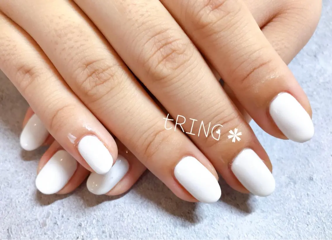 ネイル ハンドネイル tRING* しいの木台のネイルデザイン