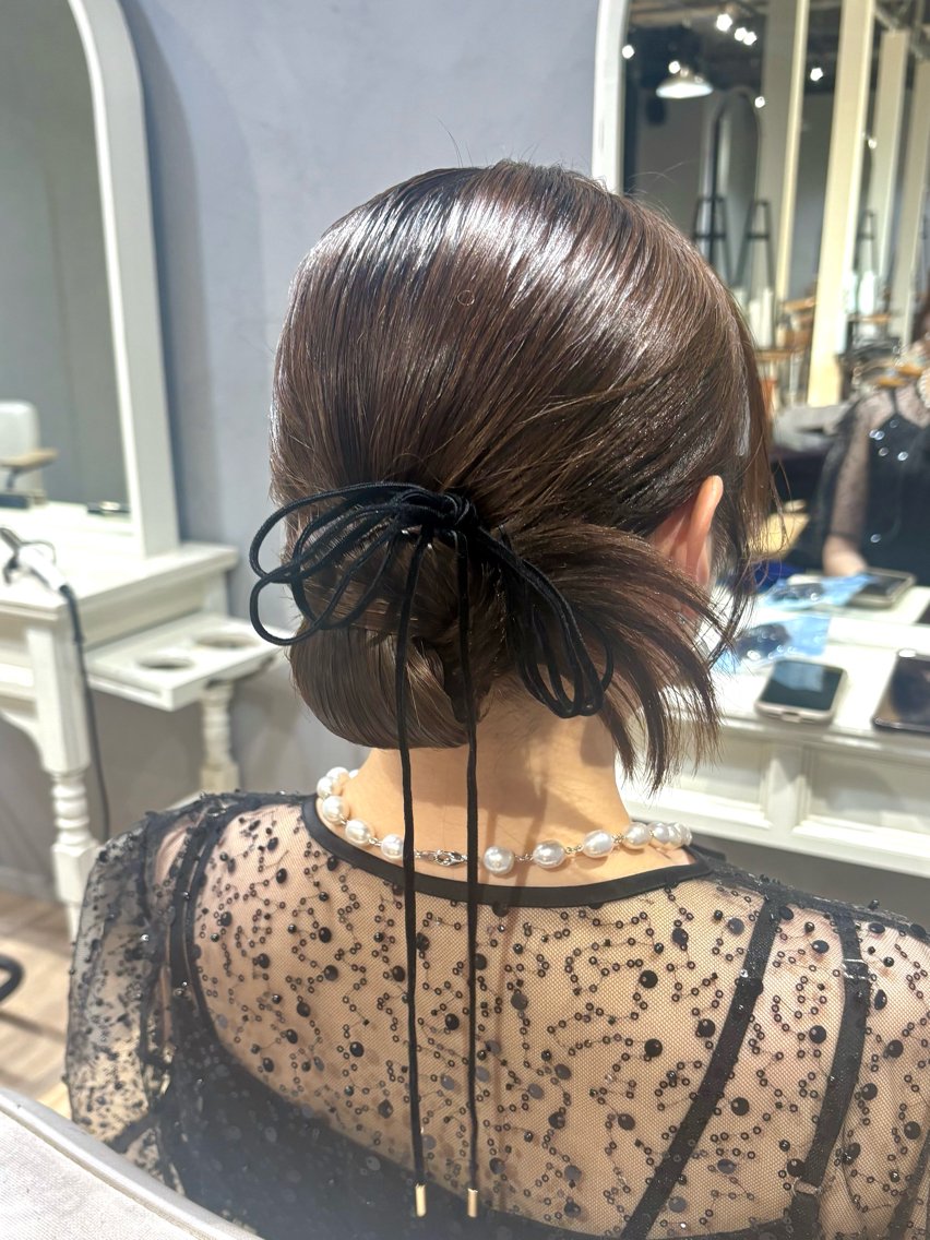 ミディアム ヘアアレンジ mimi 🌟のヘアスタイル