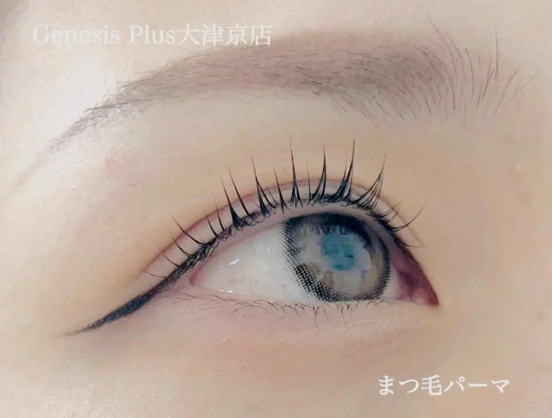 マツエク・マツパ 一重×まつ毛パーマ マツパ Genesis Plus大津京店のマツエク・マツパデザイン