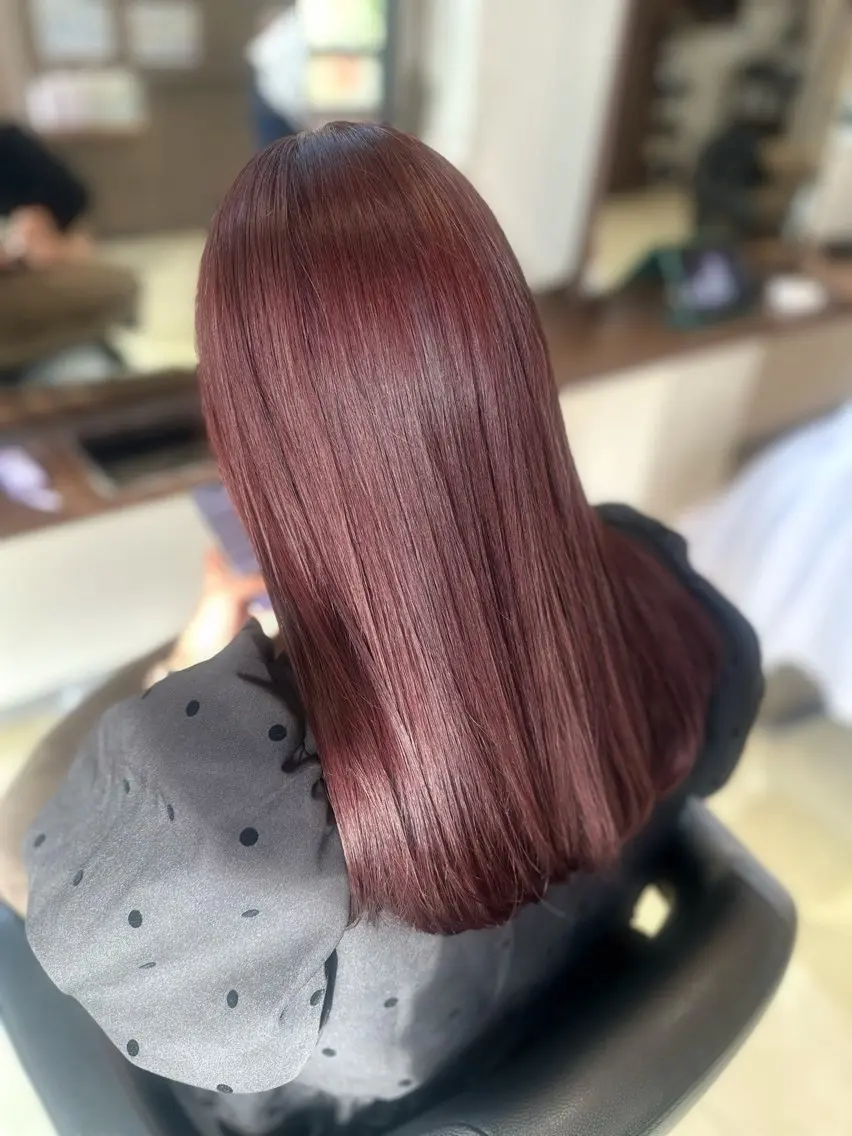 ロング カラー ヘアカラー ⭐︎ YUMIのヘアスタイル