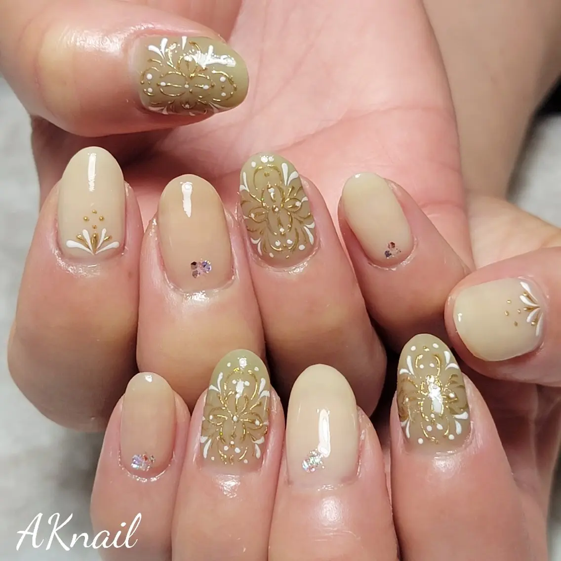 ネイル ネイル&巻き爪サロン AKnailのネイルデザイン