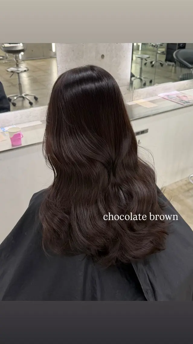 ロング カラー ヘアカラー maho / 韓国風艶カラー🌙のヘアスタイル