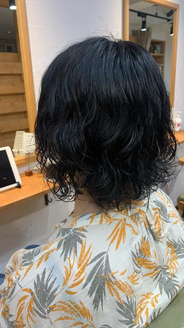 トレンドカット＋パーマ＋艶トリートメントの写真