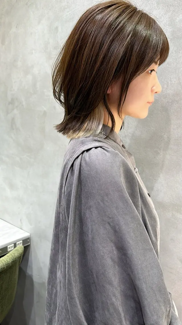 ミディアム カット ヘアカラー トリートメント Londideal 高橋ヒロシのヘアスタイル