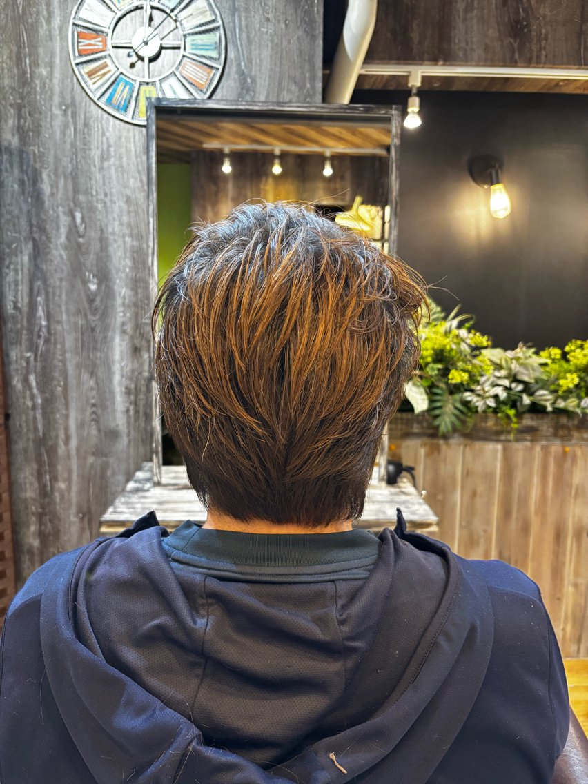 メンズ 上田 良夢のヘアスタイル