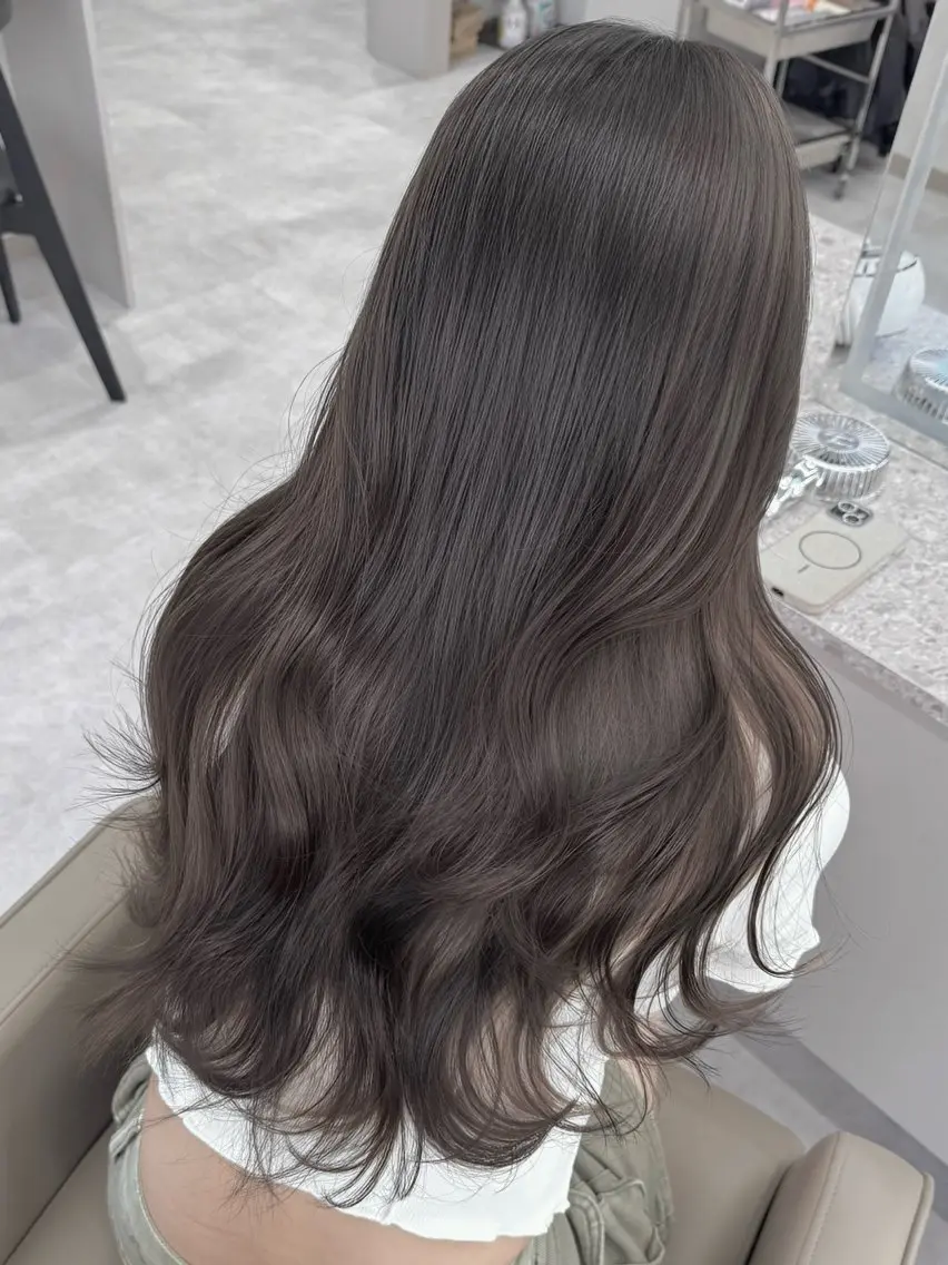 ロング カット ヘアカラー トリートメント すずか ／艶感カラー🪽🫧のヘアスタイル