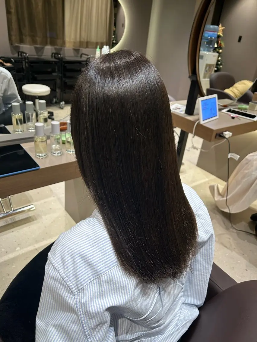セミロング ヘアカラー トリートメント ☀️柏木 ほのか☀️のヘアスタイル