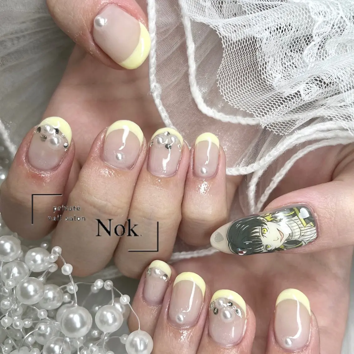 ネイル ハンドネイル 池袋痛ネイル Nok. 渡辺のネイルデザイン