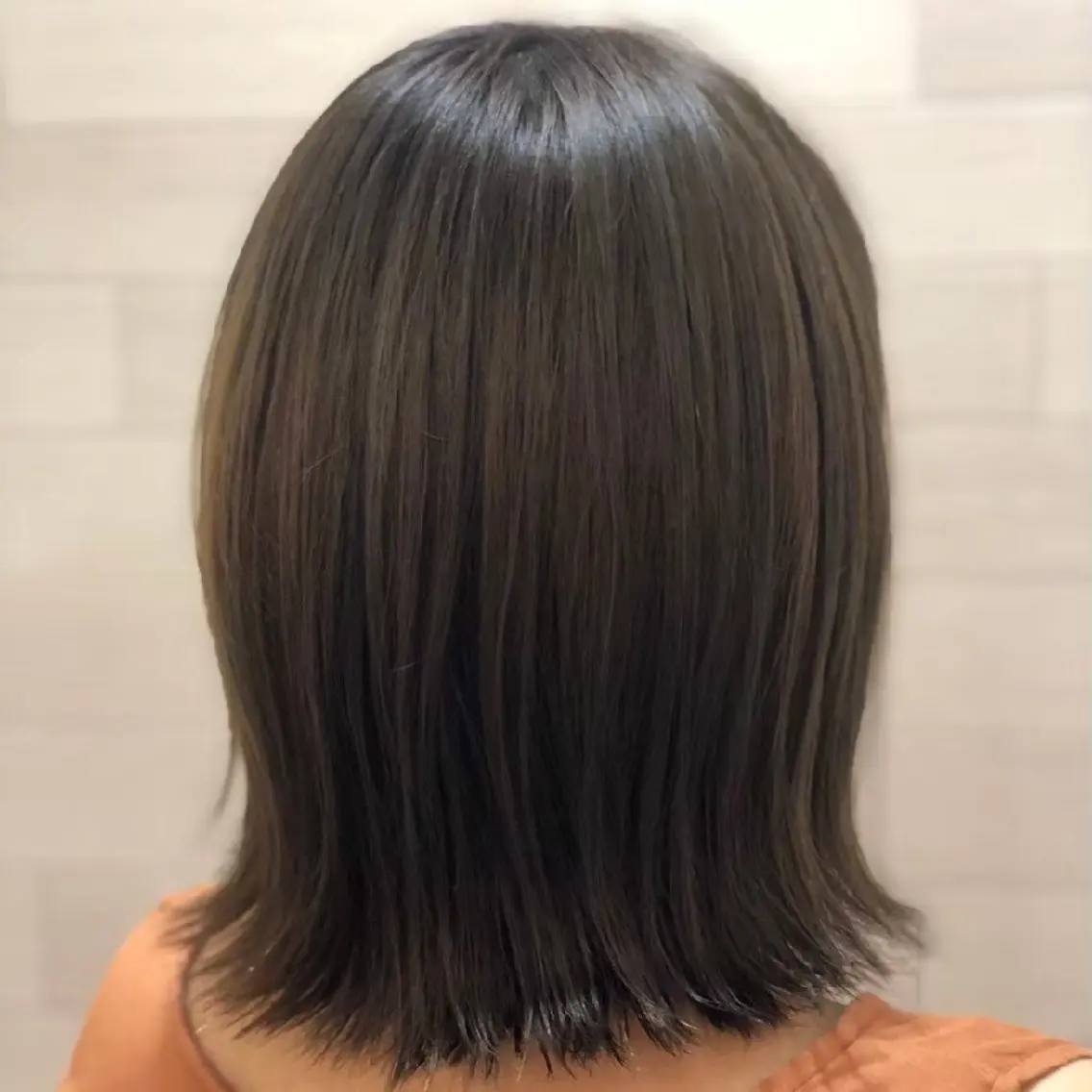 ミディアム カラー 縮毛矯正/ワンカラー モデル募集🫧羽夏のヘアスタイル
