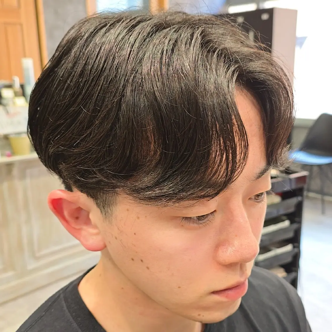 【⚠️ご新規様限定⚠️】メンズカット✂️+ナチュラルor毛流れパーマ🌀の写真