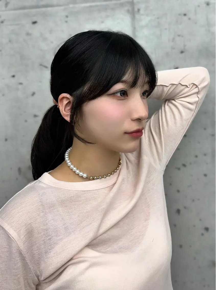 ロング 顔周りカット モデル様募集中 /Seina✨️のマツエク・マツパデザイン