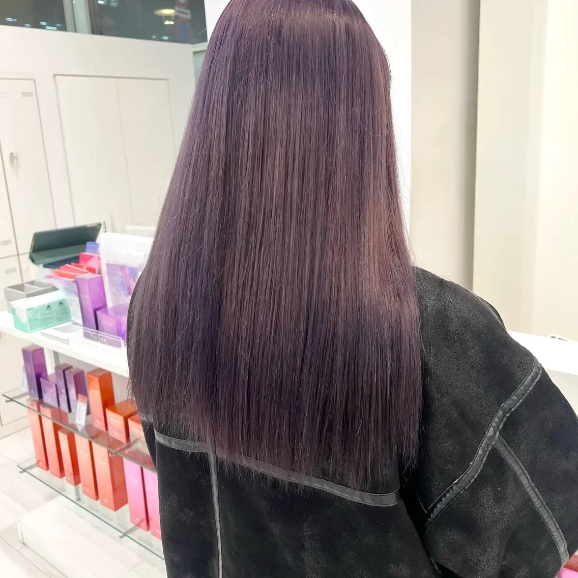ロング カラー カット ヘアカラー ParveMix 🪽鳥取彩花のヘアスタイル
