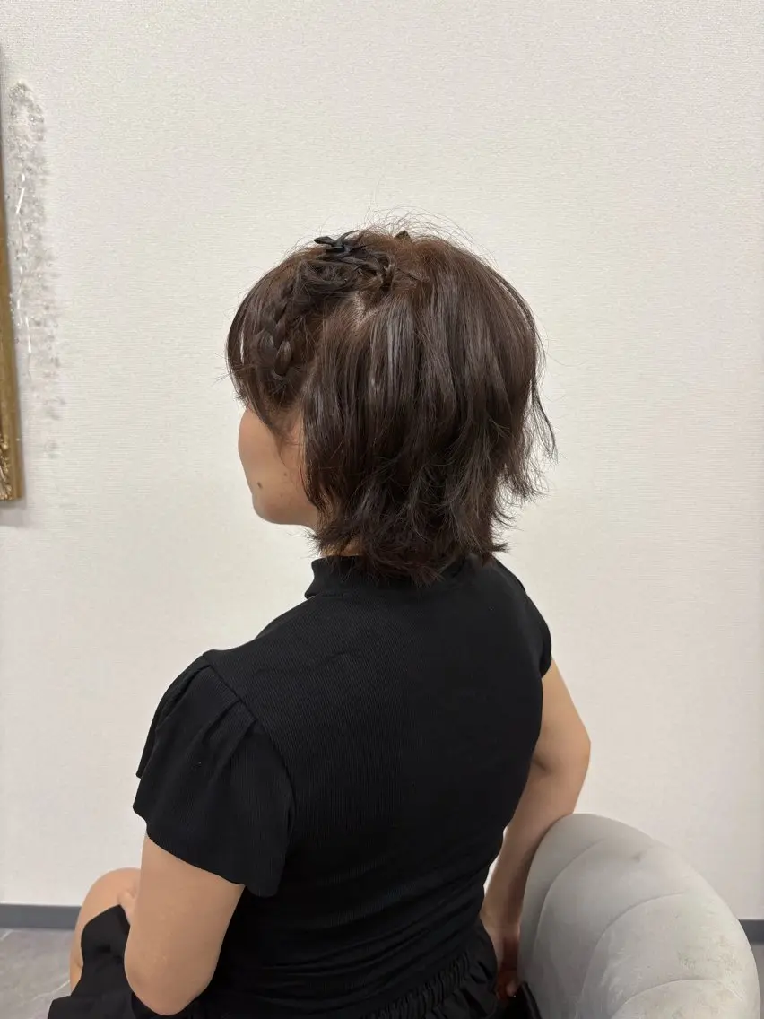 ヘアアレンジ 結婚式・ブライダル ヘアサロン ミカヅキのヘアスタイル