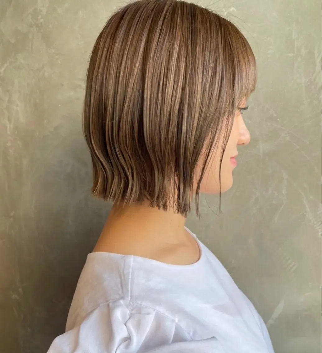 ショート ボブ COLETTE 藤木怜のヘアスタイル