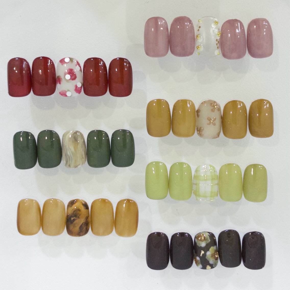 ネイル ハンドネイル BRooCH yuzuのネイルデザイン