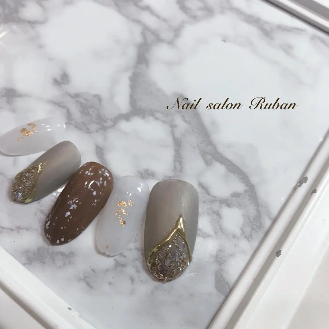 ネイル Nail salon Rubanのネイルデザイン