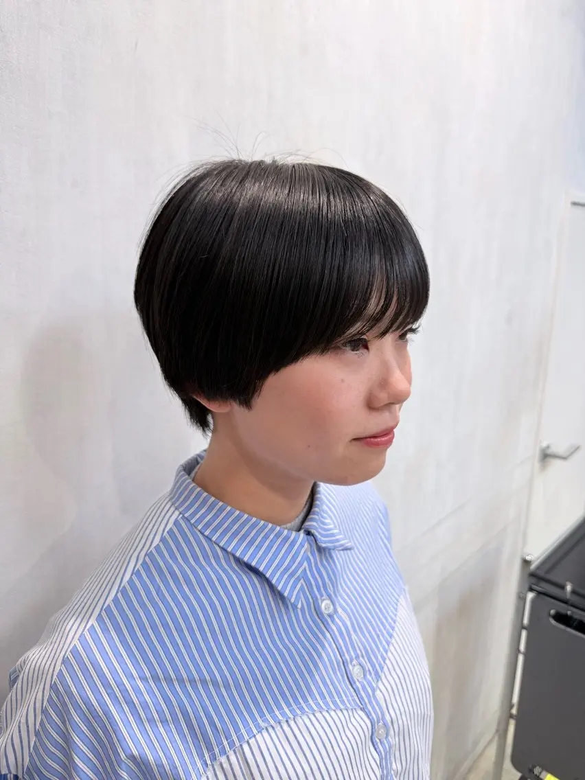 ショート ショートヘア shuto/本山/ ハイトーンのヘアスタイル