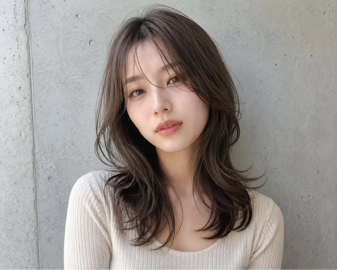 カラー 稲田 凜のヘアスタイル