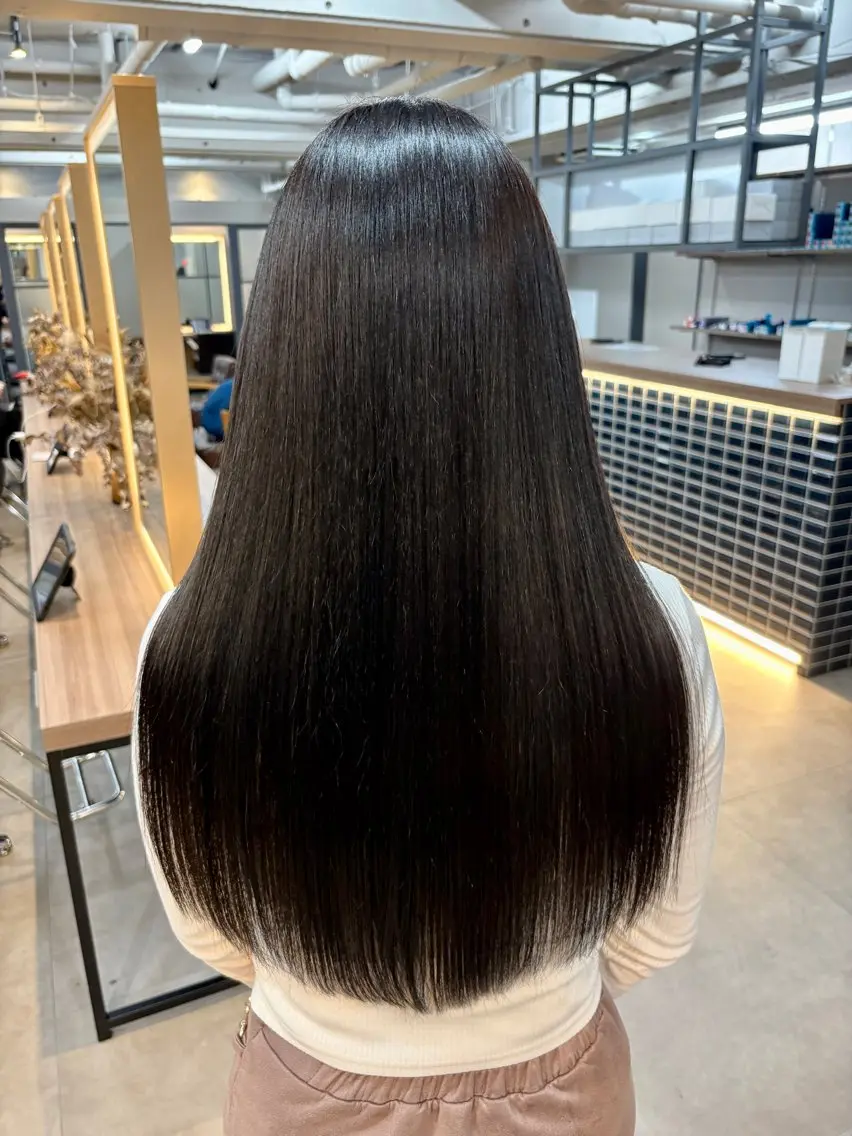 ロング 髪質改善 トリートメント 酸熱トリートメント トリートメント 💎艶髪／縮毛特化 世麗💎のヘアスタイル