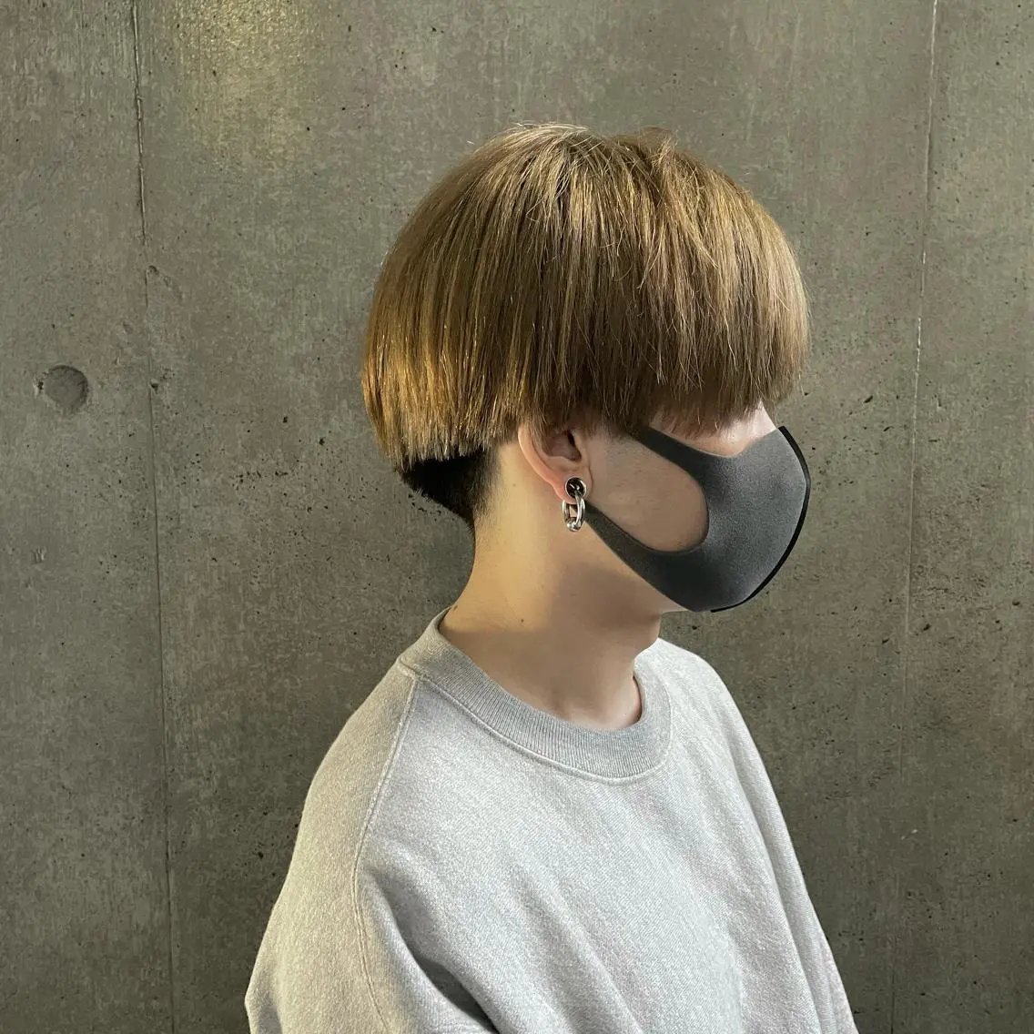 ショート メンズ もりたみかこ 美容師お休み中のヘアスタイル