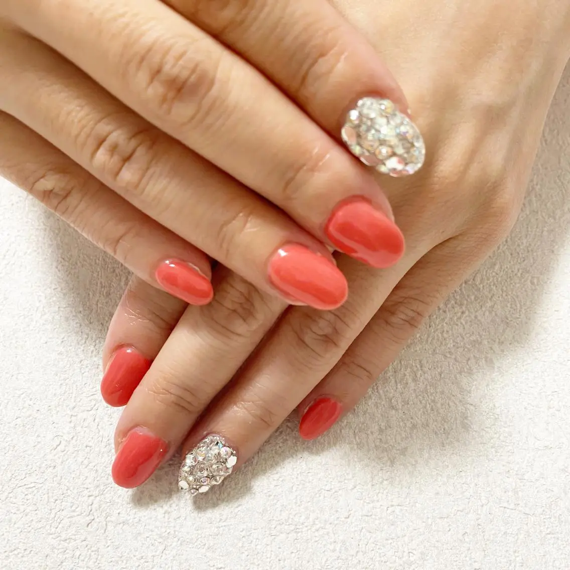 ネイル アートネイル ワンカラーネイル ハンドネイル nail l_yukiのネイルデザイン