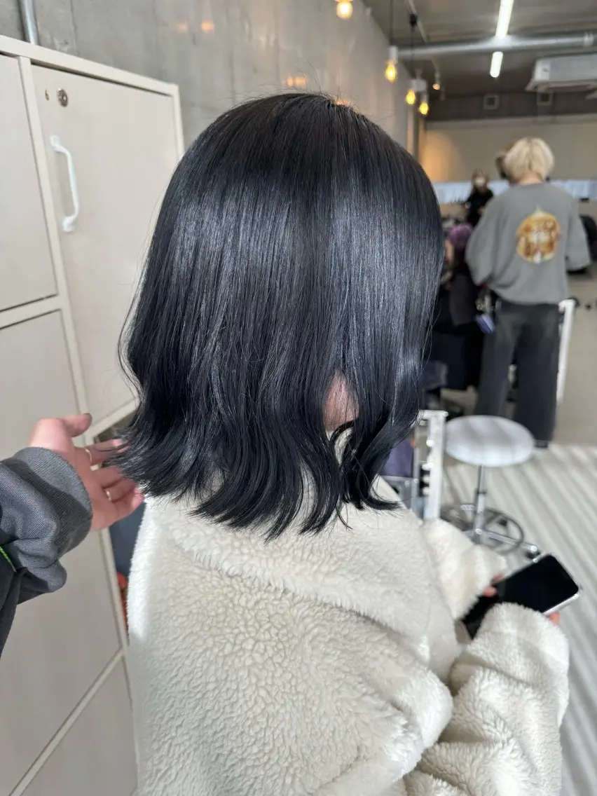 ミディアム うる艶ヘア♡韓国好き 透明感　shotaのヘアスタイル