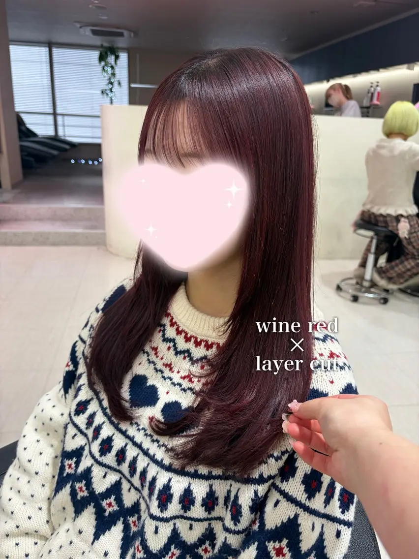カラー ヘアカラー 暖色ガーリーヘア🎀 MEARI🩰のヘアスタイル